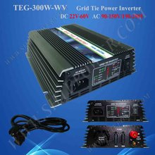 300W 22V-60VDC to 100V/110V/120V/220V/230V/240VAC On Grid Solar Inverter 2024 - buy cheap