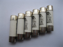 Powder Filled Cartridge Cylindrical Ceramic Fuse 8.5mmx31.5mm 380V 1A 100 pcs per Lot 2024 - buy cheap