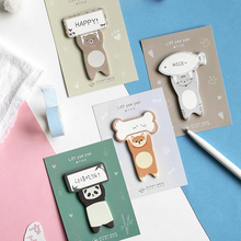 Kawaii Cute Shiba Inu Panda Cat Bear Sticker Bookmark Marker Memo Pad Stick Flags Agenda Sticky Note School Supplies sl1725 2024 - buy cheap