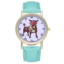 New Fashion Cow Printed Women's Watches Ladies Casual Leather Strap Analog Quartz Wristwatches Female watch Relogio Feminino 2024 - buy cheap