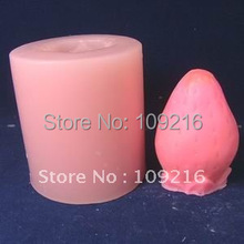 wholesale!!!New 3D  Strawberry (LZ0001)  Silicone Handmade Candle Mold Crafts DIY Mold 2024 - buy cheap