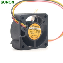 Ventilador de refrigeración para Sunon GM1204PKV3-A DC 12V 0,6 W, 3 cables, servidor convertidor axial 2024 - compra barato