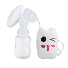 Бутылочка для молокоотсоса, автоматическая Доильная машина для массажа, мощный всасывающий USB Электрический молокоотсос с бутылочкой для молока 2024 - купить недорого