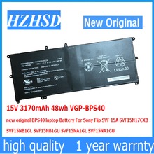 15V 3170mAh 48wh VGP-BPS40 new original laptop Battery For Sony Flip SVF 15A SVF15N17CXB  SVF15NB1GL SVF15NB1GU SVF15NA1G 2024 - buy cheap