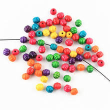 DIY 200Pcs 10mm Honeycomb Wooden Beads  Multicolor  Round Tubu Spacer Wood Beads For Jewelry Making 2024 - buy cheap