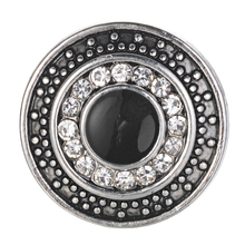 Berloque botão de bicoitos com base de metal de cobre 18mm 2024 - compre barato