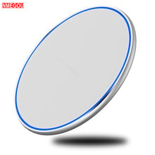 Slim Alloy 10W Fast Qi Wireless Charger Charging Pad for Xiaomi Mi Mix 2s Sansung Galaxy S9 S8 Plus Note 8 IPhone X Quick Charge 2024 - buy cheap