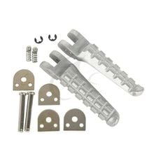 Motorcycle Aluminum Rear Footrest Foot Pegs For DUCATI Monster 696 796 2009-2014 10 11 New 2024 - buy cheap