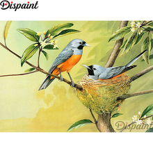 Dispaint Full Square/Round Drill 5D DIY Diamond Painting "Animal bird flower" 3D Embroidery Cross Stitch Home Decor Gift A12315 2024 - buy cheap