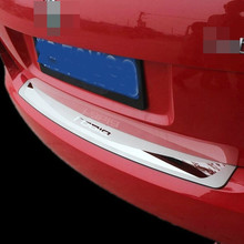 Rear Bumper Protector Tail Tailgate Trunk Guard Sill Plate Scuff Trim Cover For Skoda Fabia 2007- 2014 Hatchback Car Accessorie 2024 - buy cheap