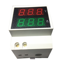 LED Digital AC voltímetro amperímetro AC200-450V AC0-100A medidor de corriente de voltaje Dual Display Panel medidor de energía de Monitor 2024 - compra barato