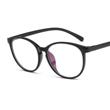 Óculos feminino da moda, armação de óculos para homens, armação de óculos vintage redondos transparentes, armação de óculos ótico para miopia 2024 - compre barato