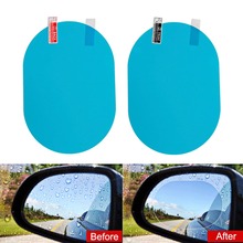 2PCS Anti Fog Car Mirror Window Clear Film Anti Car Rearview Mirror Protective Film Waterproof Rainproof Car Sticker 2024 - buy cheap