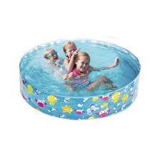 Piscina inflable de bolas Marinas para niños, bañera infantil redonda de goma dura, piscina de verano al aire libre para bebés, 122x25CM 2024 - compra barato