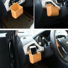 Car vent mobile phone holder storage bag PU leather for Toyota Camry Corolla RAV4 Yaris Highlander/Land Cruiser/PRADO Vios Vitz/ 2024 - buy cheap