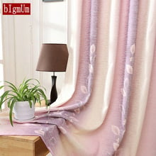 Cortinas de Voile transparentes gruesas, cortinas bordadas con hojas para balcón, cortinas para sala de estar, dormitorio, cocina, Cortinas Modernas 2024 - compra barato