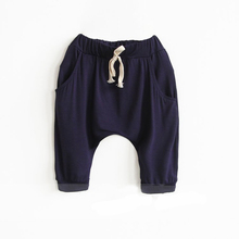 2015 new simple solid color modal boys and girls five pants harem pants kids Korean boys pants  2-7 years baby boy pants 2024 - buy cheap