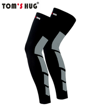 Mallas deportivas largas con soporte para la rodilla, accesorio de marca de Tom's Hug, protector solar, transpirable, rodilleras protectoras cálidas, 1 unidad 2024 - compra barato