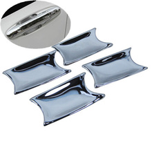 New Chrome Car Door Handle Cup Bowl Cover Trim For Honda City 2009 2010 2011 2012 2013 2014 Free Shipping auto accessories 2024 - buy cheap