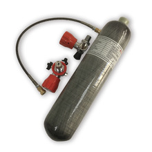 Minitanque de buceo para paintball, AC102101 pcp airsoft, rifle, cilindro de buceo subacuático, globo de 2L para buceo, 4500psi, compra directa de china 2024 - compra barato