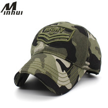 Gorra de camuflaje ajustable de Minhui para hombres Gorra de béisbol Unisex 2024 - compra barato