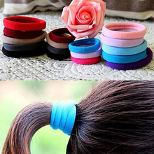 10Pcs Seamless Elastic Rope Hairband Hair Band Ponytail Holder Bracelets Scrunchie 2024 - buy cheap