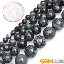 4mm 6mm 8mm 10mm Natural Dark Blue Rhyolite Kambaba Jaspers Round Beads For Jewelry Making Strand 15"DIY Bracelet Necklace Beads 2024 - buy cheap