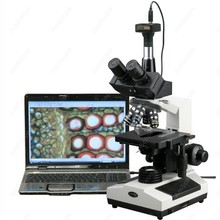 Фотомикроскоп-амскоп, принадлежности 40X-2000X, фотолабораторный Биологический микроскоп + Цифровая камера 9MP 2024 - купить недорого