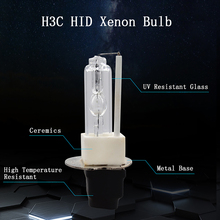 2018 New 1 Pair 12V 35W H3C HID  Bulb Replacement Headlamp 4300K 5000K 6000K 8000K H3C  Bulb For HID Conversion Kit 2024 - buy cheap
