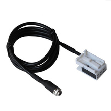 Cable auxiliar de entrada de Audio hembra, adaptador de conector de 3,5 MM para VW Tiguan Touran Golf RCD510 RCD310 RNS510 2024 - compra barato