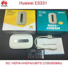 50 шт./лот DHL Бесплатная Huawei E5331 беспроводная точка доступа Hspa Карманный Wi-Fi MIFI 21 Мбит/с 3G Wifi беспроводной hotspot модем 4G маршрутизатор 2024 - купить недорого