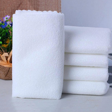 Pet Cat Dog Towel White Microfiber Strong Absorbing Water Bath Drying Towels Blanket Mat 5pcs 30cm*70cm 2024 - buy cheap