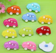 500 unidades de botones grandes combinados de 25mm brillantes kawaii CARS, pendientes de coche para niños, libros de recortes DIY, decoración 2024 - compra barato