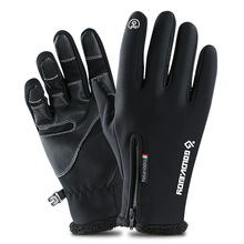 Waterproof Cycling Gloves Full Finger Touch Screen Riding MTB Bike Bicycle Gloves Warm Camping Skiing Hiking Winter Golve XXL 2024 - buy cheap