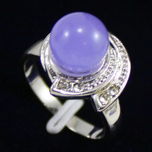 Nobre! anel feminino roxo de 10mm jades ewelry 2024 - compre barato