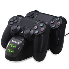 Ps4 controlador joypad manche lidar com usb carregador duplo usb estação doca de carregamento rápido para playstation 4 ps4 magro/ps4 pro 2024 - compre barato