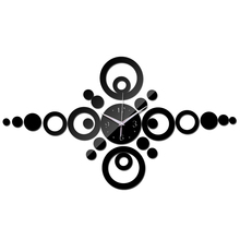 Новые кварцевые акриловые настенные часы с реальным зеркалом современный дизайн часы стикер гостиная reloj де сравнению horloge 2024 - купить недорого