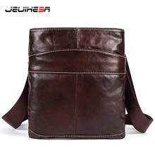 Hot Sale Genuine Leather Men Bag Messenger Bags Casual Men'S Shoulder Bag Crossbody For Men Designer Handbag High Quality 2024 - buy cheap