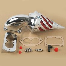 Kit de filtro de admisión de aire de motocicleta, accesorio para Kawasaki Vulcan 1500 1600 Mean Streak 2002-2009 2008 2024 - compra barato