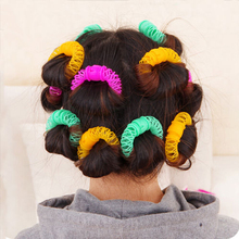 40PCS Hair Styling Roller Hairdress Magic Bendy Curler Spiral Curls DIY Tool Small Size Women Hair Accessories Hair Curlers Soft 2024 - buy cheap