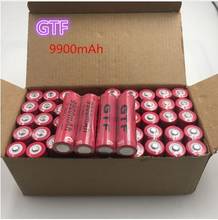 50pcs/set 18650 battery 3.7V 9900mAh rechargeable liion battery for Led flashlight batery litio battery Wholesale 2024 - buy cheap