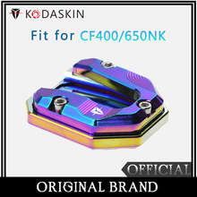 Kodaskin-suporte lateral de alumínio para motocicleta, cnc, para aumento de cfmoto 400nk 650nk 2024 - compre barato