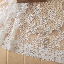 37CM Wide Embroidered Tulle Lace trim mesh lace trim~lovely~High Quality 2024 - buy cheap