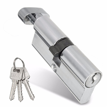 Door Lock Copper Locking Security Core Door Cylinder with 3 keys door lock Cylinder for interior doors 2024 - buy cheap