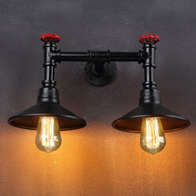 Nordic Loft Style Industrial Edison Wall Sconces Vintage Wall Light Fixtures Antique Iron Water Pipe Lamp Indoor Lighting 2024 - buy cheap