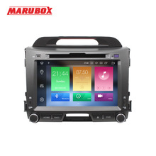 MARUBOX-Radio con GPS para coche, reproductor Multimedia con Android 10, 2Din, DVD, Navi, para Kia Sportage 3, 2010, 2011, 2012, 8A201PX5 2024 - compra barato