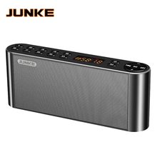 JUNKE HIFI Bluetooth Stereo Speaker Portable Wireless Super Bass Dual Soundbar With Mic TF USB FM Radio USB Sound Box Column 2024 - buy cheap