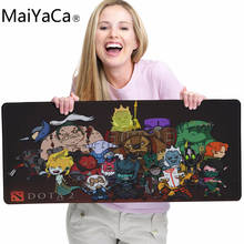 MaiYaCa Новый Популярный геймерский коврик для мыши dota 2 Cuadro, высококачественный резиновый прочный Нескользящий Резиновый коврик для мыши с клавиатурой, Профессиональный индивидуальный 2024 - купить недорого
