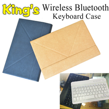 Capa protetora sem fio para teclast, capa de teclado compatível com bluetooth e idioma local de 10.1 polegadas para pc tablet p10s p10hd e 4 presentes 2024 - compre barato