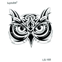 30pcs Owl Waterproof Temporary Tattoos Sticker Fake Tattoo Animals Flash Tattoo Kids Tatoo Temporary Stickers Tatuaje Temporale 2024 - buy cheap